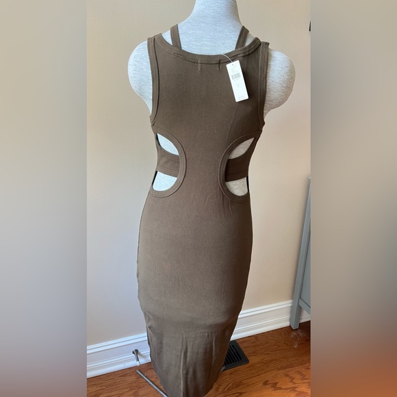 Anthropologie Ribbed Body Con Dress - Picture 5 of 9